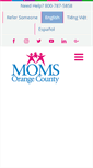 Mobile Screenshot of momsorangecounty.org